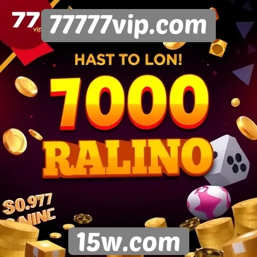 Promoções e bônus oferecidos pelo 77777vip.com
